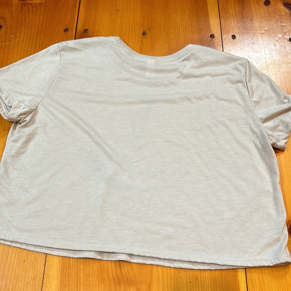 SEED TO STEM Worcester Woo Masschusetts Beloved Store Logo T-Shirt L Crop Top - Picture 4 of 4